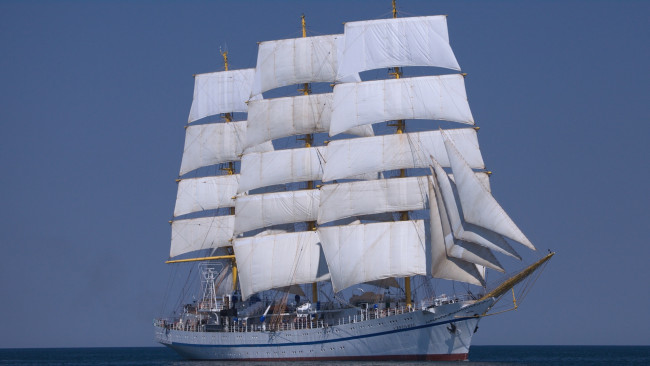 Обои картинки фото корабли, парусники, парусник, херсонес, черное, море