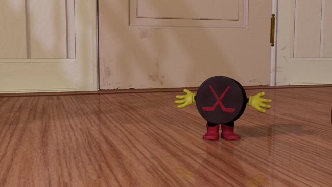 Обои картинки фото мультфильмы, toy story, шайба, игрушка