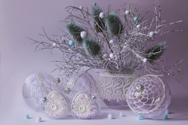 Обои картинки фото разное, компьютерный дизайн, новый, год, зима, елочные, игрушки, декабрь