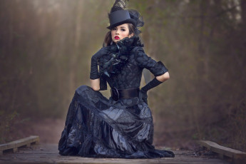 Картинка девушка девушки -unsort+ брюнетки темноволосые модель