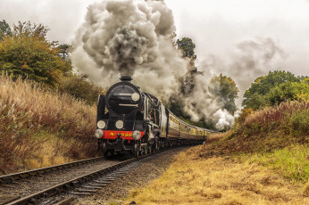 Картинка техника паровозы состав локомотив