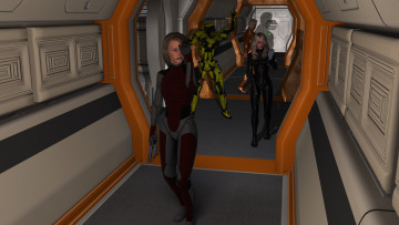 Картинка 3д+графика фантазия+ fantasy девушки фон взгляд