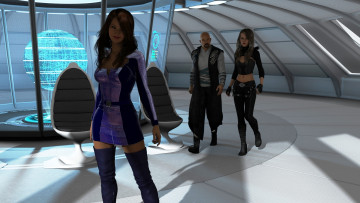 Картинка 3д+графика фантазия+ fantasy фон девушки взгляд