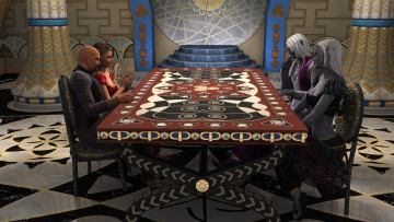 Картинка 3д+графика фантазия+ fantasy фон взгляд девушки