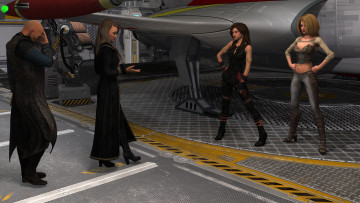 Картинка 3д+графика фантазия+ fantasy фон взгляд девушки