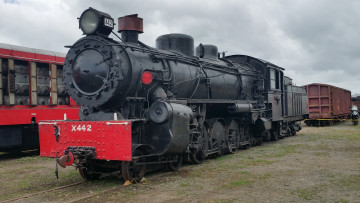 Картинка техника паровозы состав локомотив