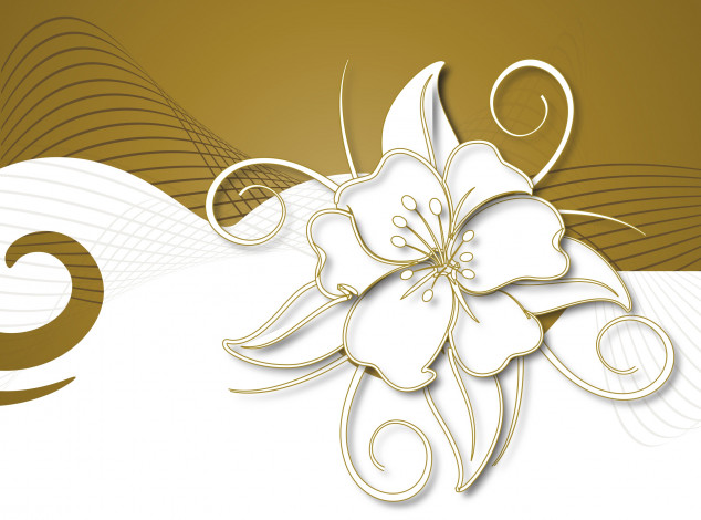 Обои картинки фото векторный цветок, векторная графика, цветы , flowers, абстракция, рисунок, вектор, цветок