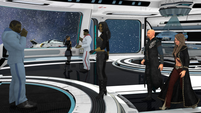 Обои картинки фото 3д графика, фантазия , fantasy, фон, взгляд, девушки