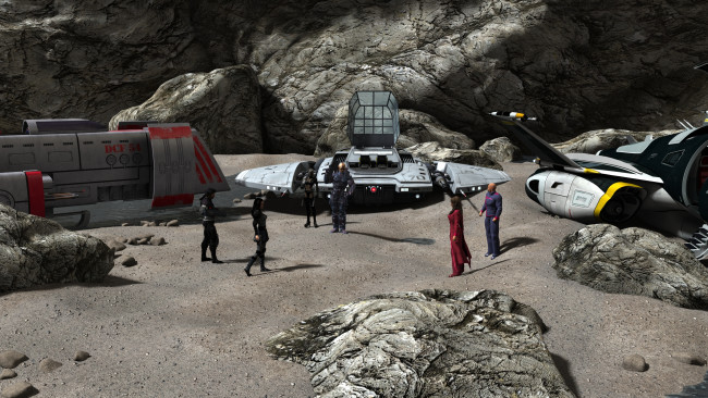 Обои картинки фото 3д графика, фантазия , fantasy, взгляд, девушки, фон