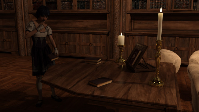 Обои картинки фото 3д графика, люди , people, взгляд, девушка, фон