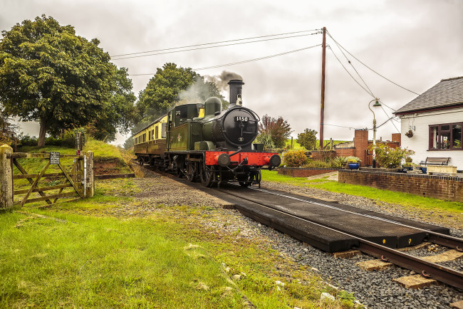 Обои картинки фото техника, паровозы, локомотив, состав