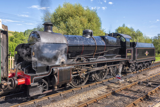 Обои картинки фото техника, паровозы, локомотив, состав