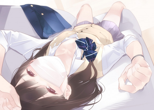 Обои картинки фото аниме, unknown,  другое , девушка