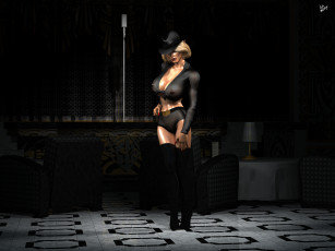 Картинка 3д+графика люди+ people фон взгляд девушка