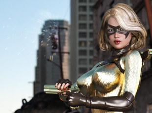 Картинка 3д+графика фантазия+ fantasy фон взгляд девушка