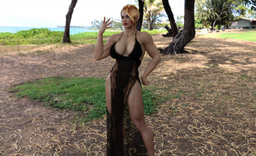 Картинка 3д+графика люди+ people фон взгляд девушка