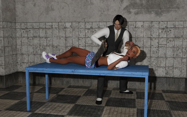 Обои картинки фото 3д графика, люди , people, фон, взгляд, девушка