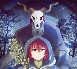 Картинка аниме mahou+tsukai+no+yome невеста чародея