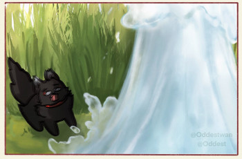 Картинка аниме mo+dao+zu+shi лис фонтан