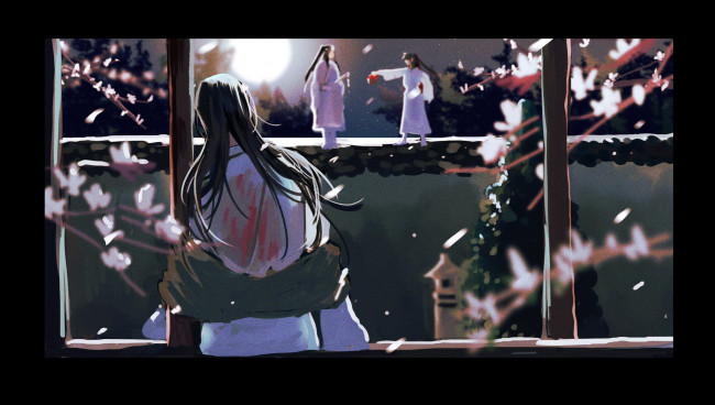 Обои картинки фото аниме, mo dao zu shi, the, untamed, неукротимый, повелитель, чэньцин, мосян, тунсю, mo, dao, zu, shi, магистр, дьявольского, культа