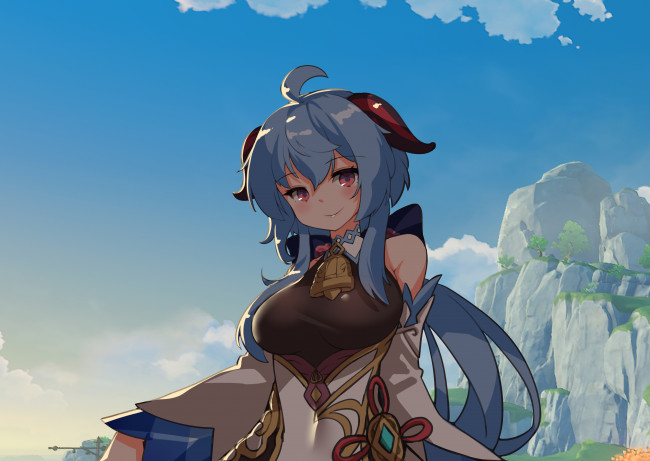 Обои картинки фото аниме, genshin impact, genshin, impact