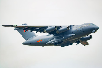 Картинка авиация военно-транспортные+самолёты китайский тяжелый военно транспортный самолет btc y20 корпорация cянь хian aircraft