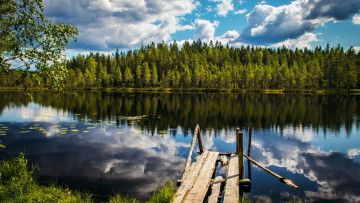 Картинка seitseminen+national+park finland природа реки озера seitseminen national park