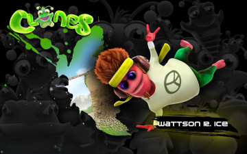 Картинка видео+игры clones существо танец очки