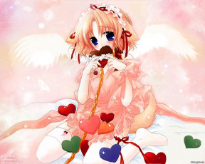 Картинка аниме happy valentine