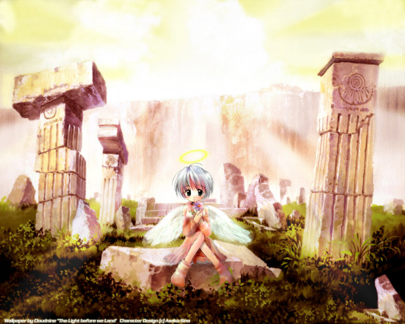 Обои картинки фото аниме, haibane, renmei