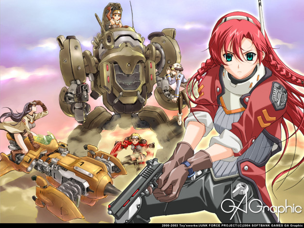 Обои картинки фото аниме, gagraphic