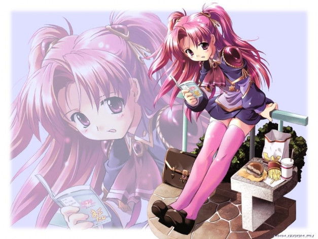 Обои картинки фото аниме, maburaho