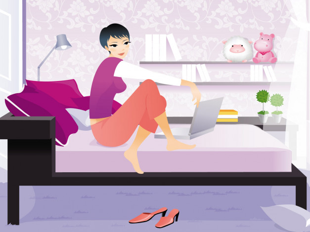 Обои картинки фото векторная, графика