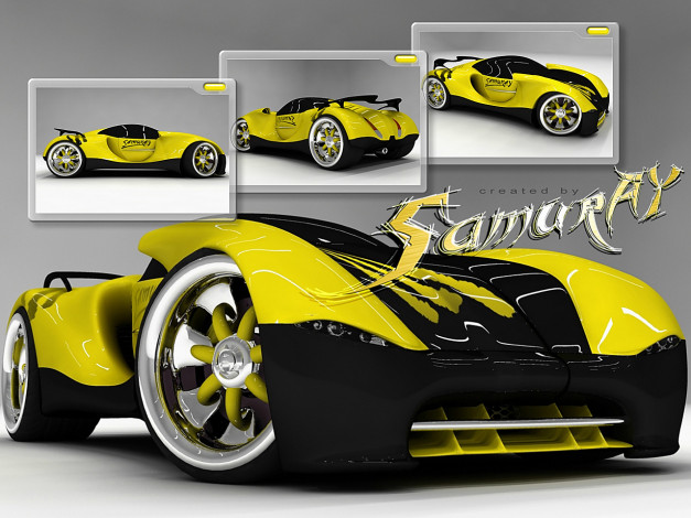 Обои картинки фото автомобили, 3д