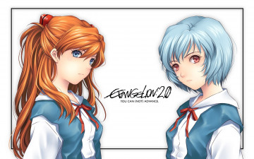 Картинка аниме evangelion