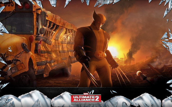 Обои картинки фото видео, игры, marvel, ultimate, alliance