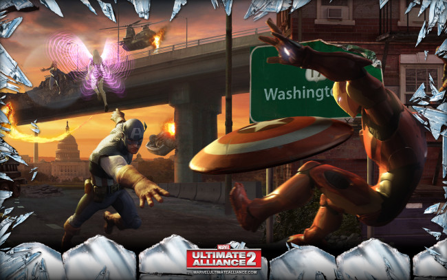 Обои картинки фото видео, игры, marvel, ultimate, alliance