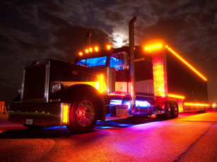 Картинка автомобили peterbilt