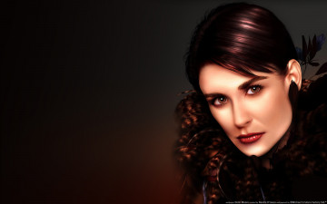 Картинка demi moore рисованные