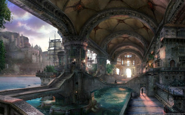 Картинка echo harbor фэнтези иные миры времена