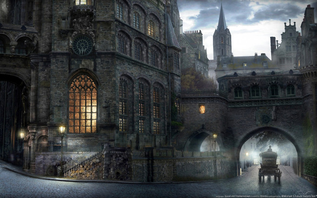 Обои картинки фото good, old, frankenstown, фэнтези, иные, миры, времена