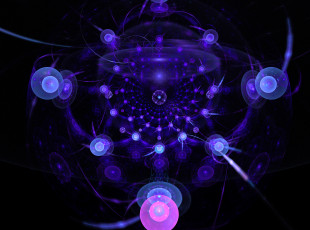 Картинка 3д графика fractal фракталы узор абстракция