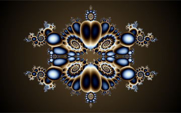 Картинка 3д графика fractal фракталы узор фрактал