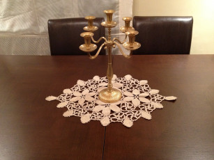 Картинка разное предметы быта подсвечник