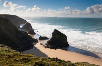 Картинка природа побережье скалы море