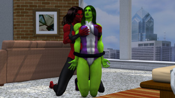 Картинка 3д графика creatures существа