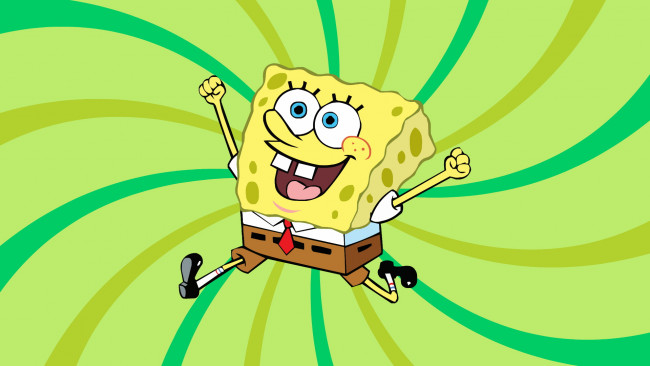 Обои картинки фото spongebob, squarepants, мультфильмы, губка, боб