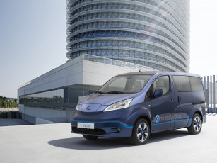 Картинка автомобили nissan datsun синий 2014г concept vip e-nv200