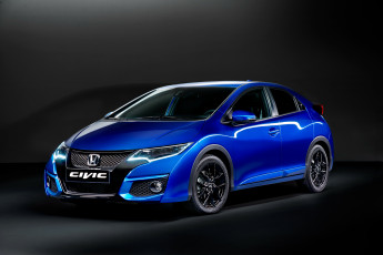 Картинка автомобили honda синий 2014г sport civic