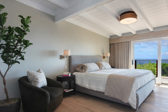 Картинка интерьер спальня белье постель уют дизайн стиль